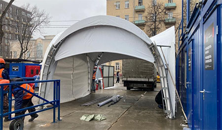  Торжество по поводу начала строительства